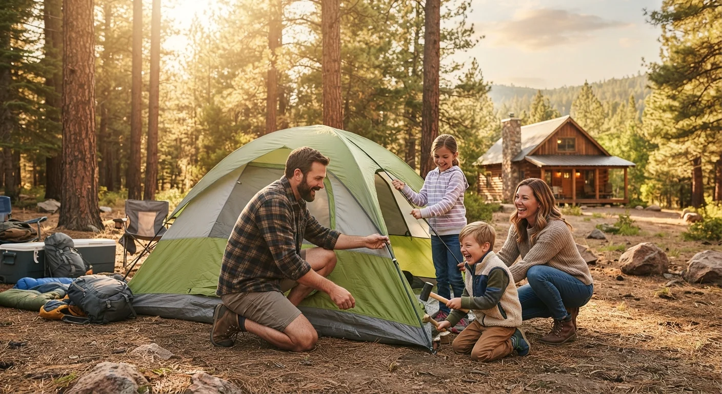 Camping vs. Renting a Vacation Home: Weighing the Real Costs for Families