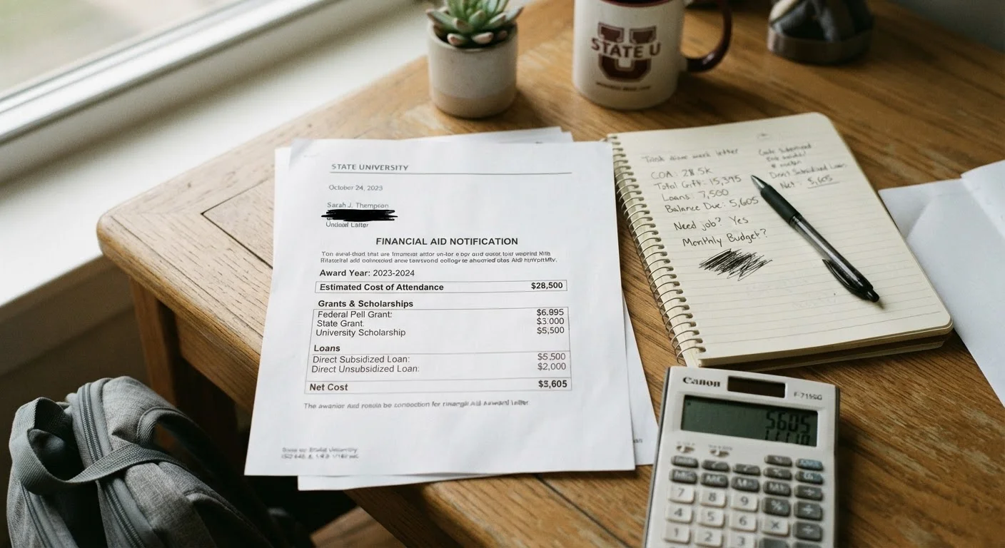 The Hidden Costs Inside a College Financial Aid Award Letter